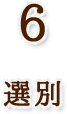 ６．選別